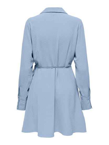 Only - Vestito wrap - Donna | onllydia l/s v-neck wrap dress wvn