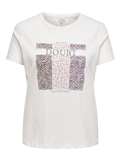 Only Carmakoma - T-shirt - Donna curvy | carbrinna life ss reg tee jrs