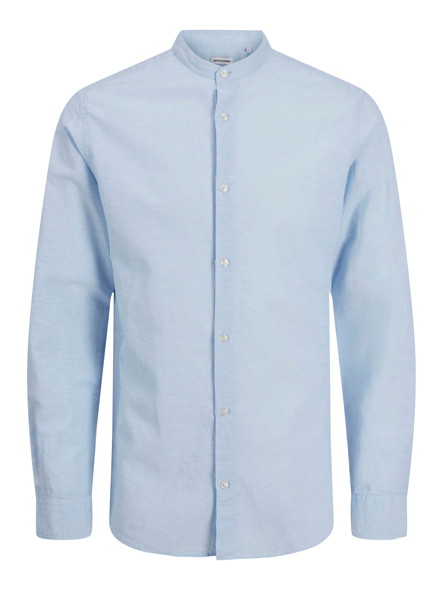 Jack & Jones - Camicia |JORFREDERIKSBERG BOX SCRIPT TEE SS CN LJORFREDERIKSBERG BOX SCRIPT TEE SS CN LNJJEBREEZE LINEN BLEND BAND Camicia LS SN
