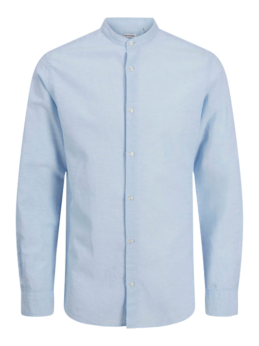 Jack & Jones - Camicia |JORFREDERIKSBERG BOX SCRIPT TEE SS CN LJORFREDERIKSBERG BOX SCRIPT TEE SS CN LNJJEBREEZE LINEN BLEND BAND Camicia LS SN