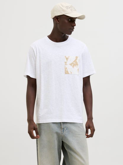 Jack&Jones - T-shirt - Uomo | jorsplit aop pocket tee ss crew neck