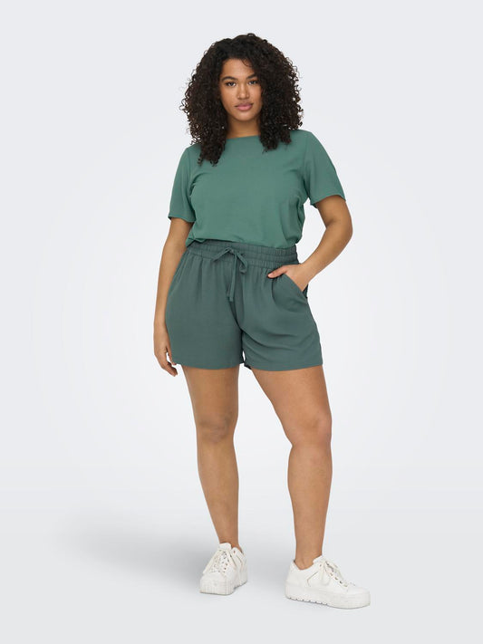 Only Carmakoma - Blusa - Donna curvy | carvica ss top wvn noos