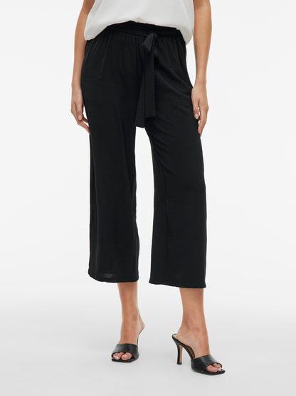 Vila - Pantalone - Donna | vijosa belted culotte pants - noos