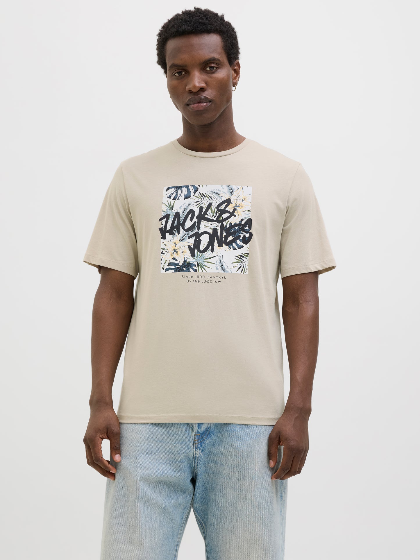 Jack&Jones - T-shirt - Uomo | jjhawaii shape tee ss crew neck ln
