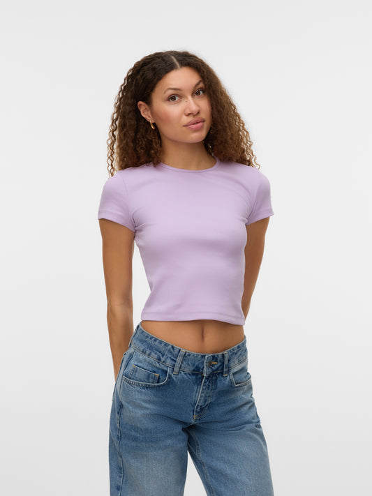 Vero Moda - T-shirt - Donna | vmchloe ss short top ga jrs noos