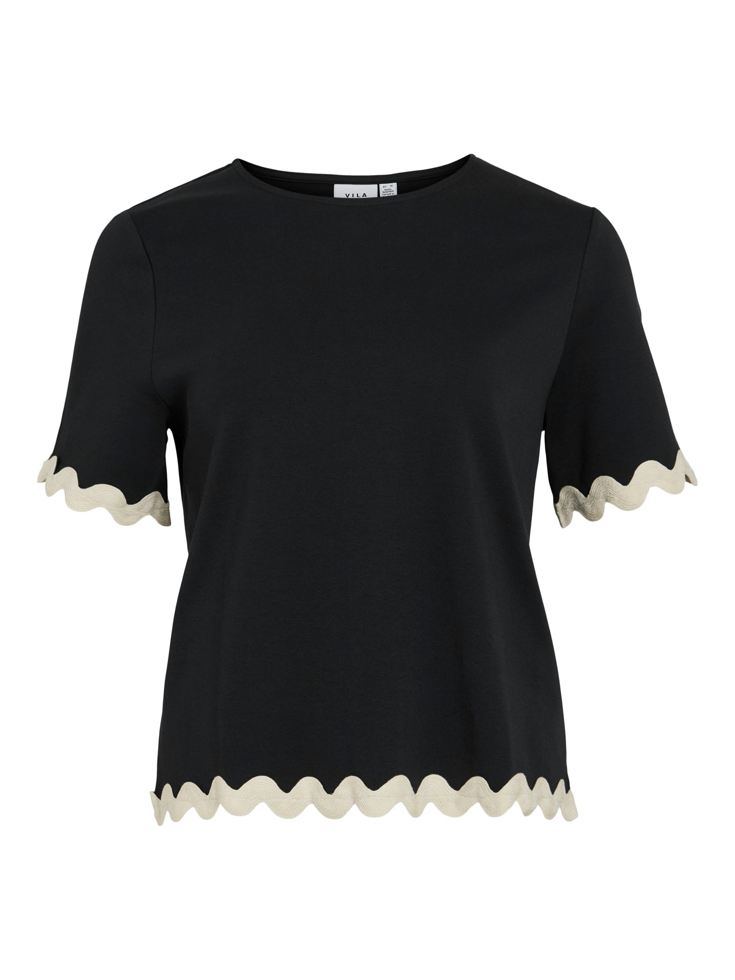 Vila - Top - Donna | vicalisa o-neck 2/4 top