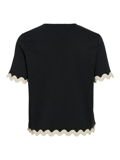 Vila - Top - Donna | vicalisa o-neck 2/4 top