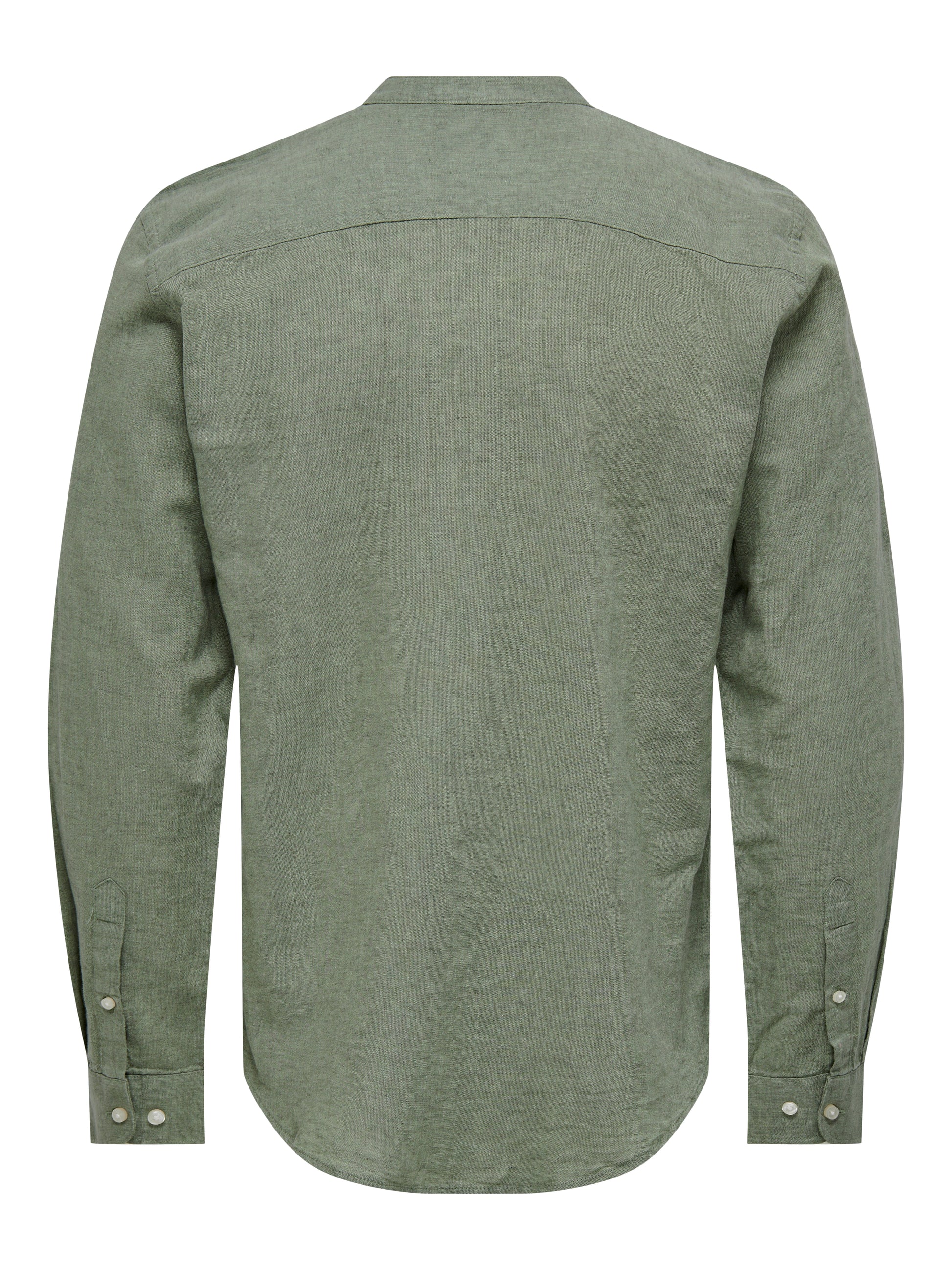 Only&Sons - Uomo - Camicia | onscaiden ls halfplackt linen shirt noos