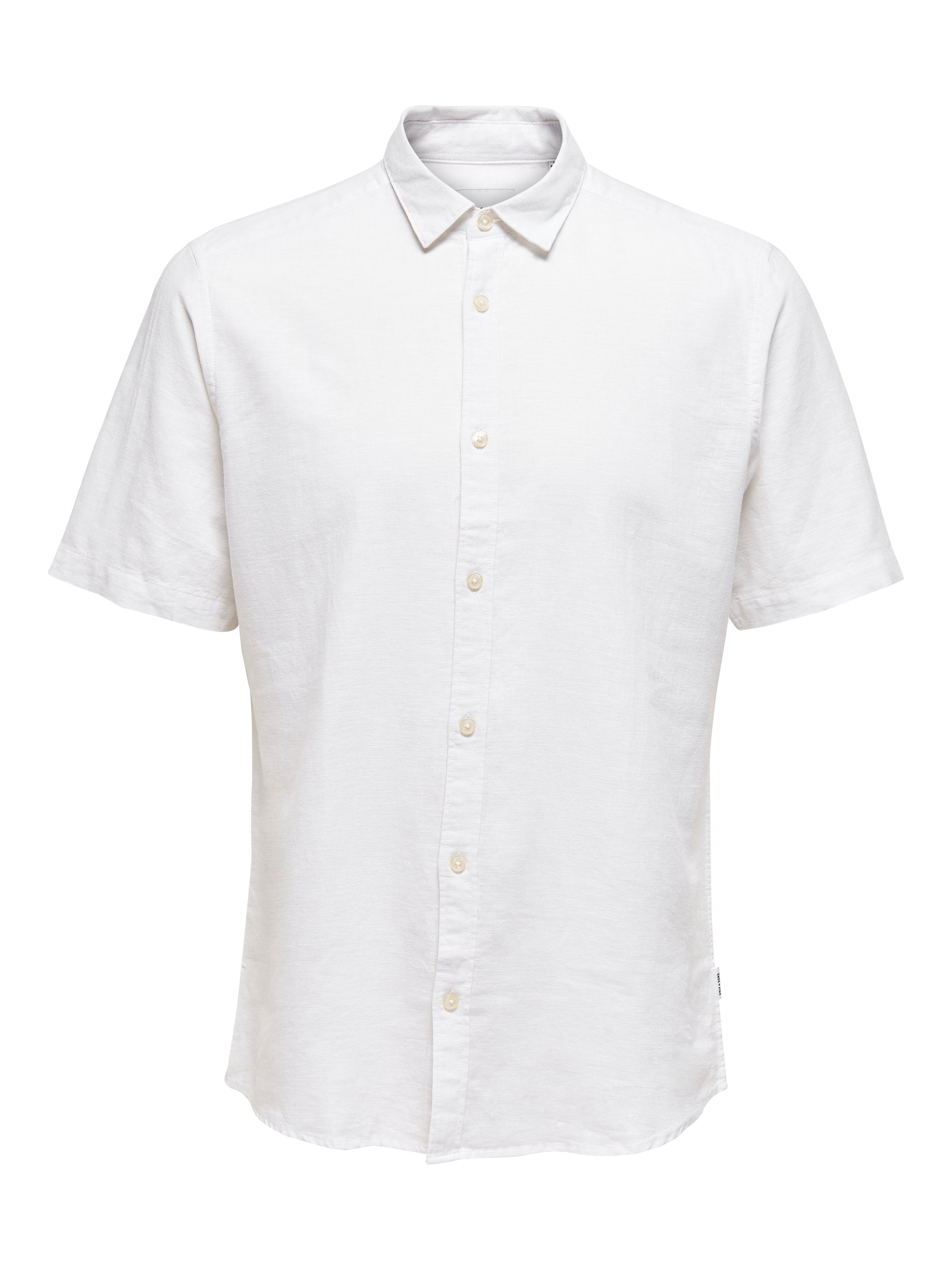 ONSCAIDEN SS SOLID LINEN SHIRT NOOS