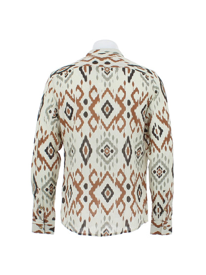 INMYHOOD camicia uomo 55% cotone 45% viscosa