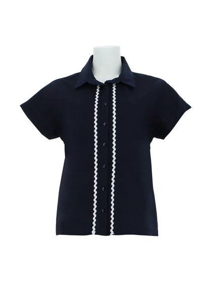 Gaia Più - Camicia manica corta donna