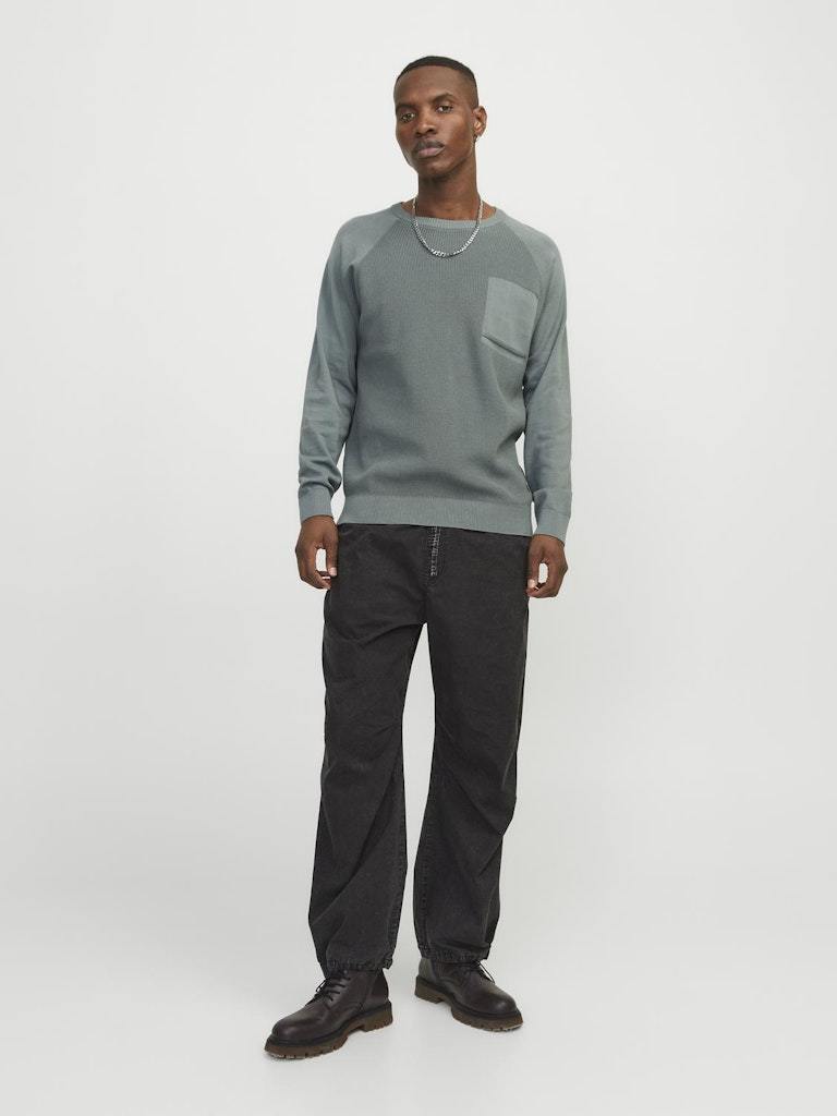 Pullover - Jack&Jones Jcopigment Knit Crew Neck