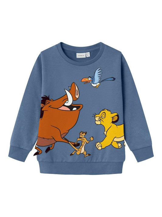 FELPA - NAME IT NMMJAIS LIONKING SWEAT UNB WDI