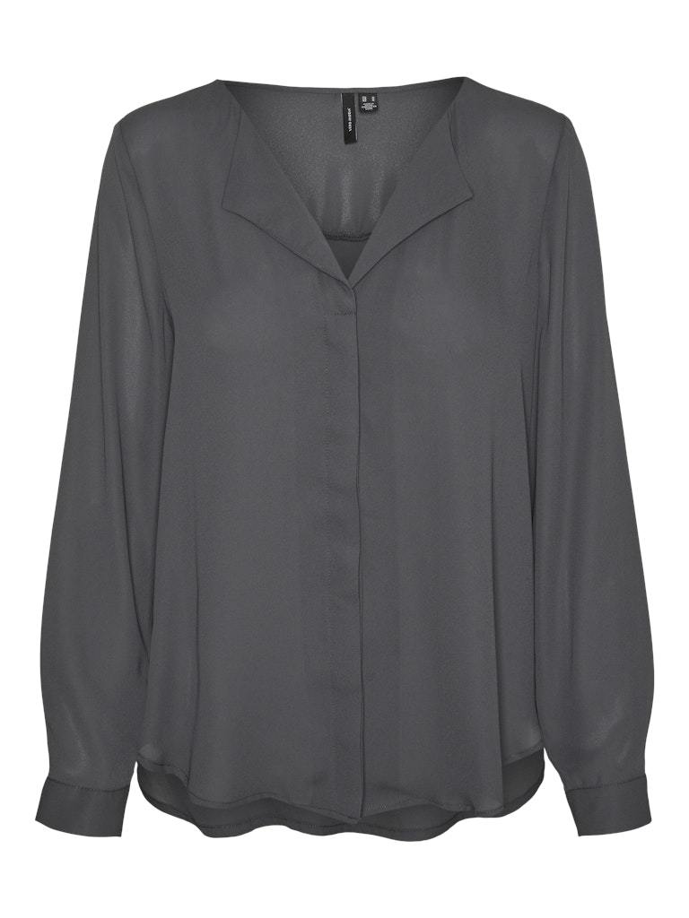 CAMICIA - VERO MODA VMPOEL LS COLLAR SHIRT WVN GA