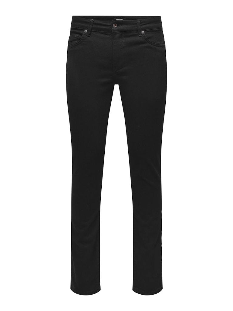 JEANS - ONLY & SONS ONSLOOM SLIM JAX STAYBLACK 9242 DNM NOOS