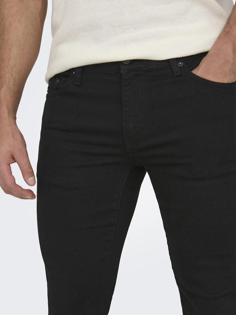 JEANS - ONLY & SONS ONSLOOM SLIM JAX STAYBLACK 9242 DNM NOOS