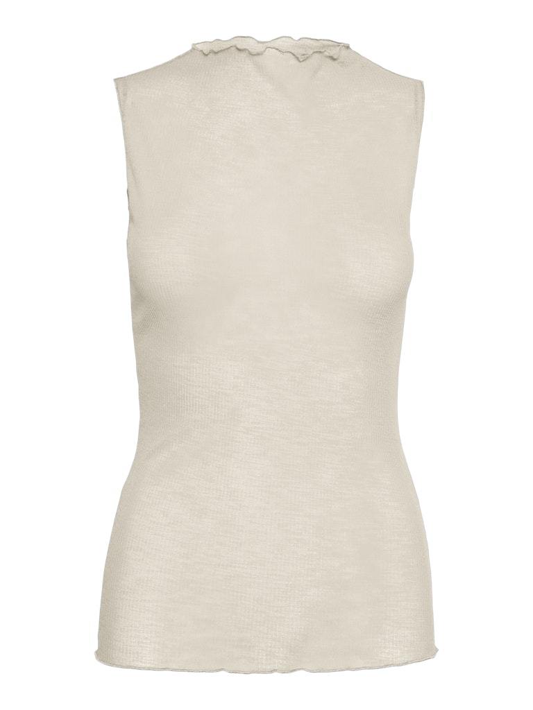 TOP - VERO MODA VMINES SL O-NECK PULLOVER