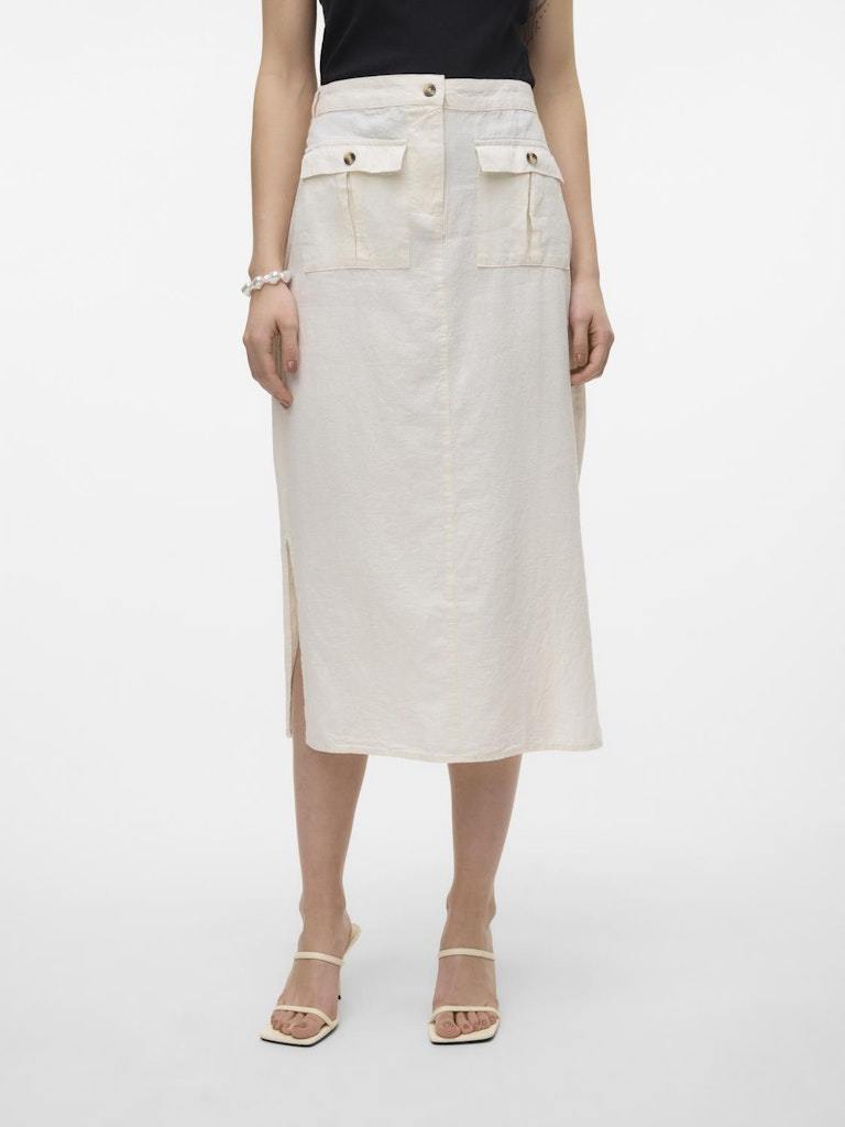 GONNA - VERO MODA VMLUNA POCKET HW 7/8 SKIRT WVN