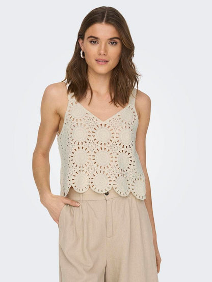 TOP - ONLY ONLYVONNE S/L TOP JRS