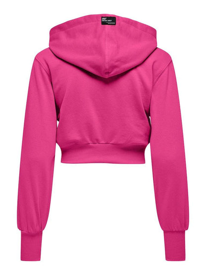 Felpa - Only Kids Kogbella L/S Zip Hood Short Ub Swt