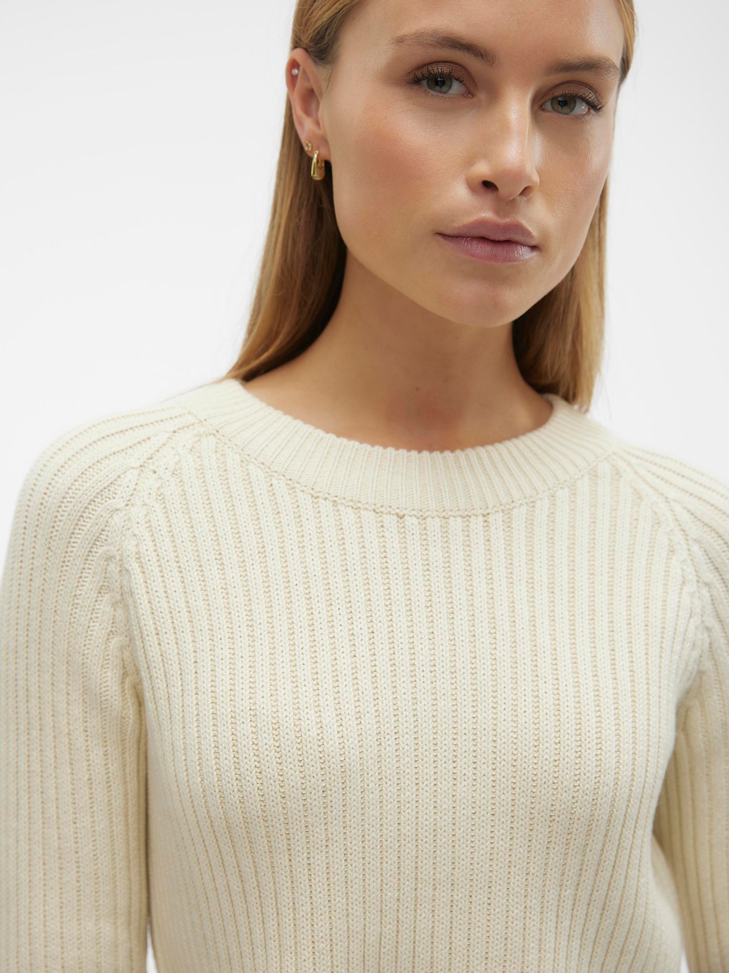 Pullover Vmdiana Cropped Ls Oneck Vero Moda