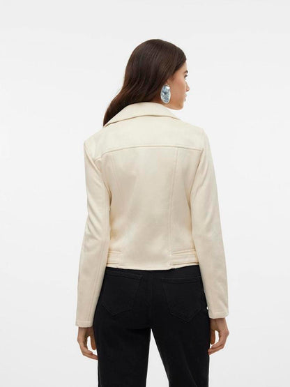 JACKET - VERO MODA VMJOSE SHORT FAUX SUEDE JACKET