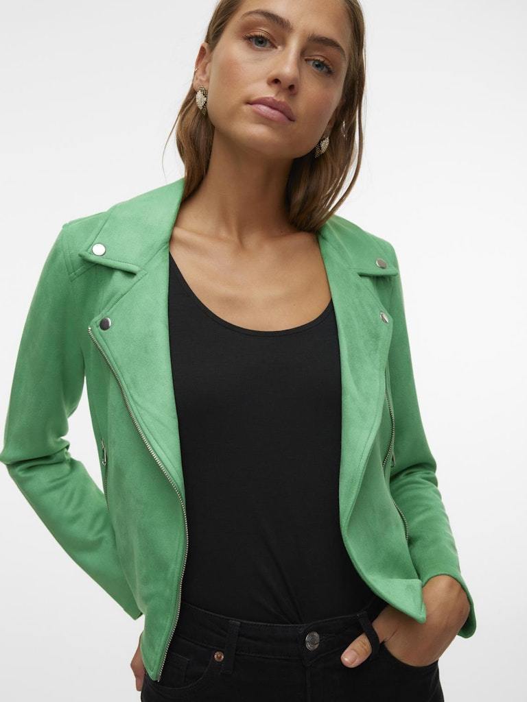 JACKET - VERO MODA VMJOSE SHORT FAUX SUEDE JACKET