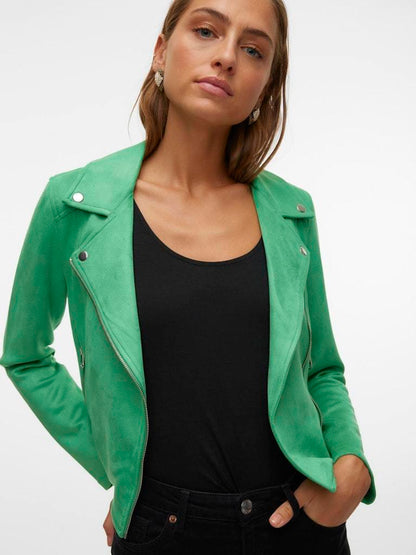 JACKET - VERO MODA VMJOSE SHORT FAUX SUEDE JACKET