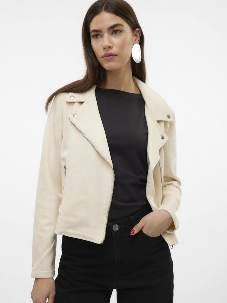 JACKET - VERO MODA VMJOSE SHORT FAUX SUEDE JACKET