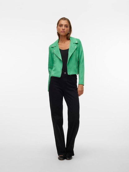 JACKET - VERO MODA VMJOSE SHORT FAUX SUEDE JACKET