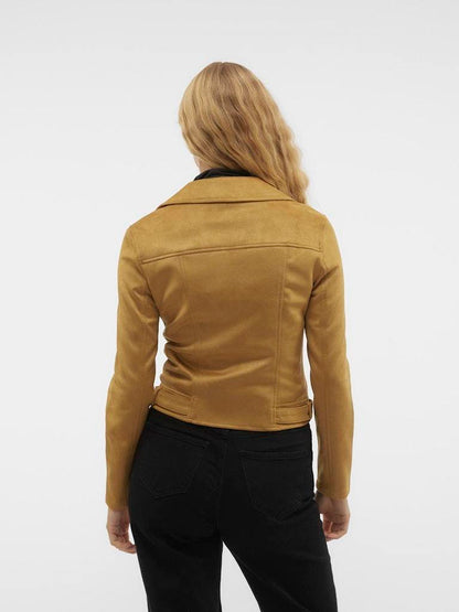 JACKET - VERO MODA VMJOSE SHORT FAUX SUEDE JACKET