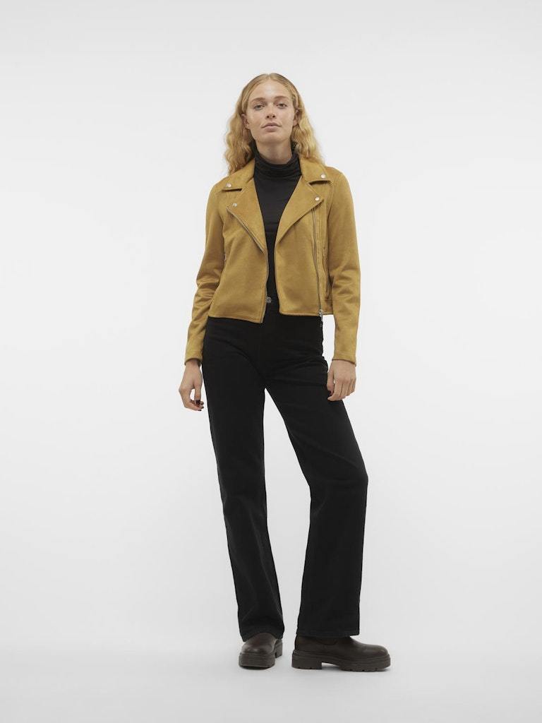 JACKET - VERO MODA VMJOSE SHORT FAUX SUEDE JACKET