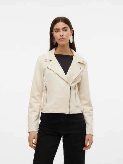 JACKET - VERO MODA VMJOSE SHORT FAUX SUEDE JACKET