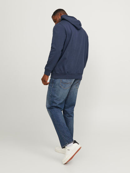 Felpa Jcoblack Sweat Hood Ch Jack&Jones Plus