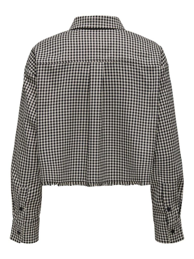 CAMICIA - ONLY ONLCATH LS SHORT CHECK SHIRT XT WVN