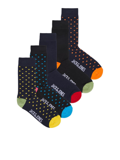 Calza Colorful Dots Sock 5 Pezzi Jack & Jones Junior