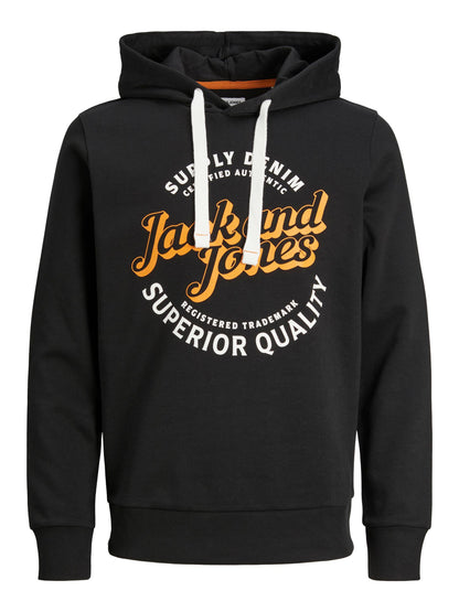 Felpa Mikk Sweat Hood Jack&Jones Plus