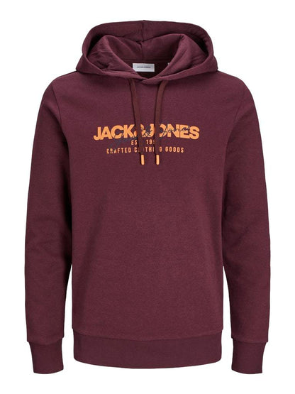 FELPA - JACK&JONES JJALVIS SWEAT HOOD PLS