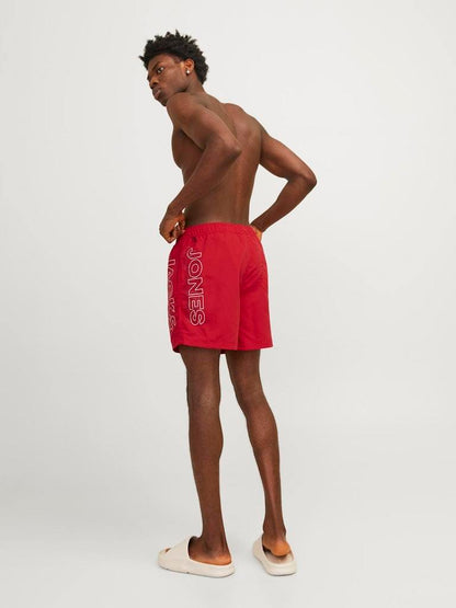 SHORTS - JACK&JONES JPSTFIJI JJSWIM DOUBLE LOGO SN LY