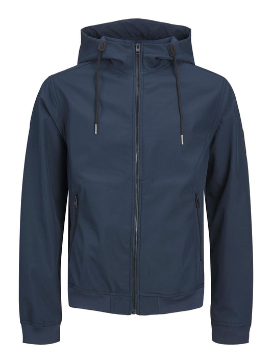 Giubbotto Jack & Jones Plus Jjebasic Softshell Hood Noos Pls Jack&Jones