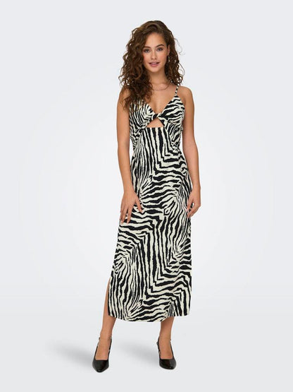 ABITO - ONLY ONLIRIS THALIA LIFE STRAP MIDI DRESS WVN