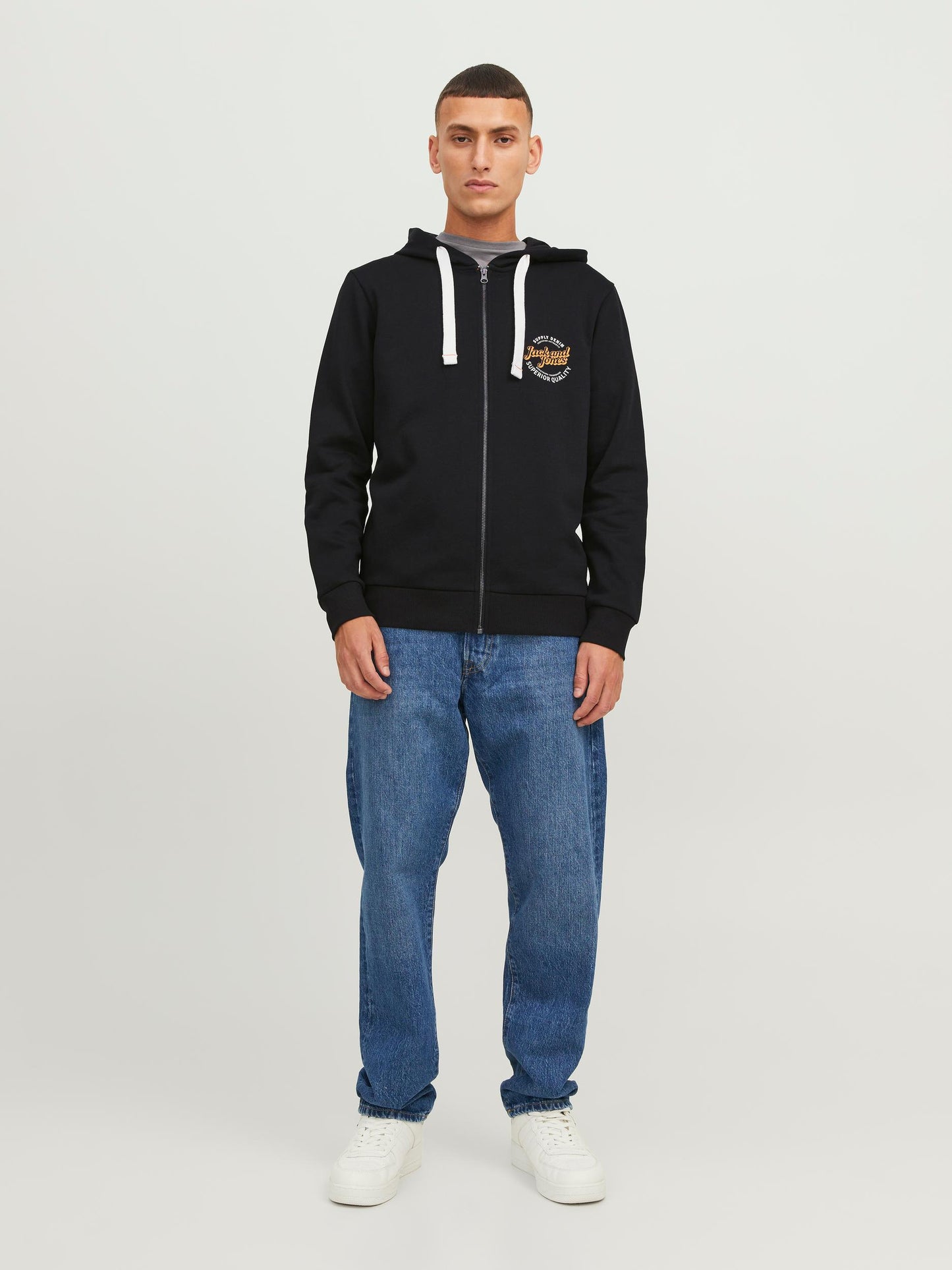 Felpa Mikk Sweat Zip Hood Jack&Jones