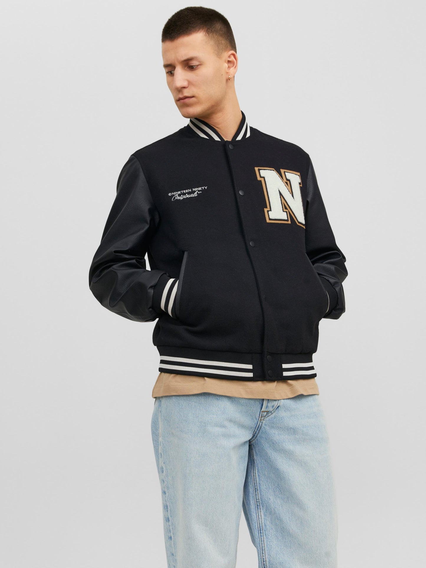 Giacca Jorcollege Wool Blend Bomber Noos Jack&Jones