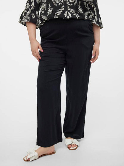 PANTALONE - VERO MODA CURVY VMCEASY JOY HW WIDE PANTS WVN GA CUR