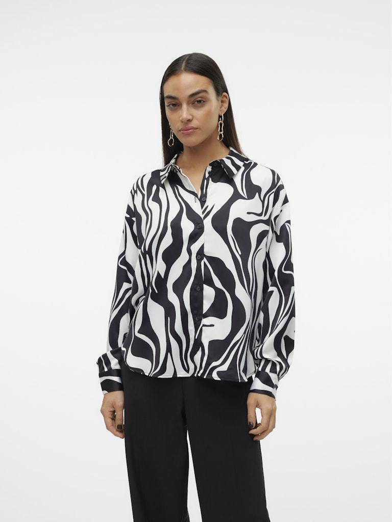 CAMICIA - VERO MODA VMMERLE LS LOOSE SHIRT WVN GA