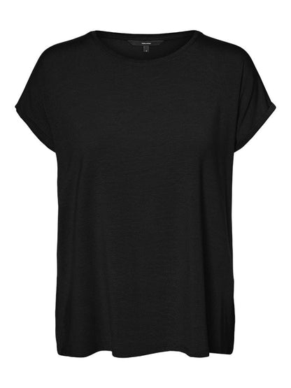 Maglietta T-Shirt Vmava Plain Ss Top Gajrs Noos Vero Moda