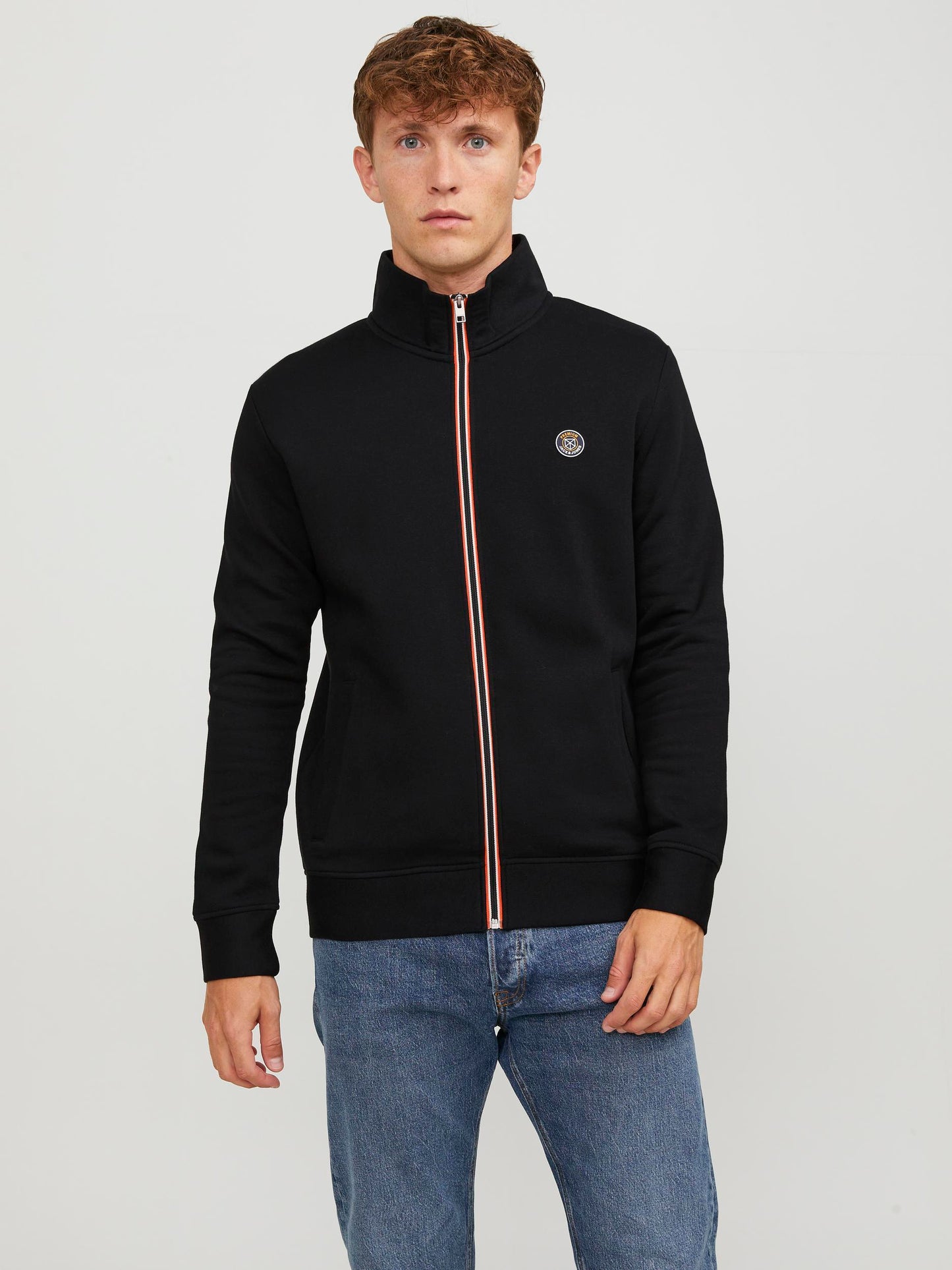 Giacca Jprblurubber Sweat Zip Cardigan Prau23 Jack&Jones