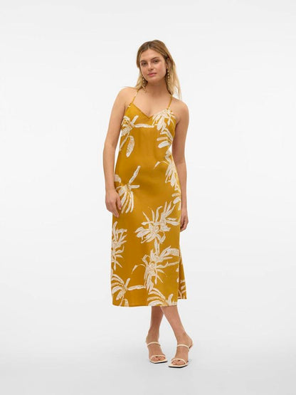 ABITO - VERO MODA VMKEILA STRAP CALF DRESS VMA