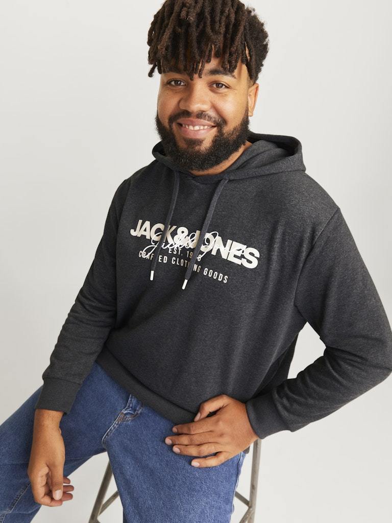 FELPA - JACK&JONES JJALVIS SWEAT HOOD PLS