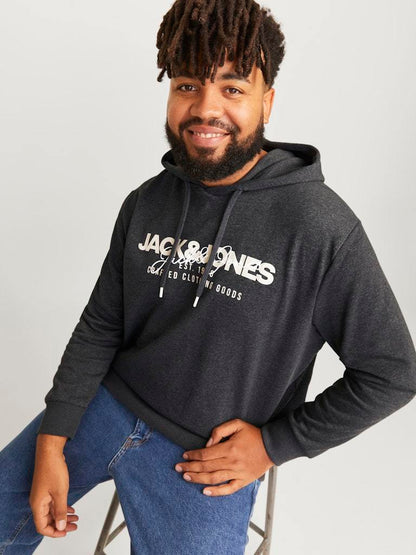 FELPA - JACK&JONES JJALVIS SWEAT HOOD PLS